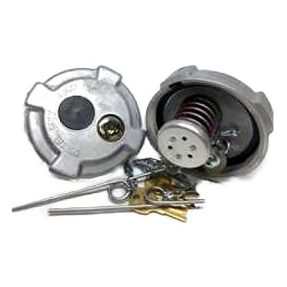 3.375" ID Volvo, Mack & International - Locking Fuel Cap - Vented/Non-Vented