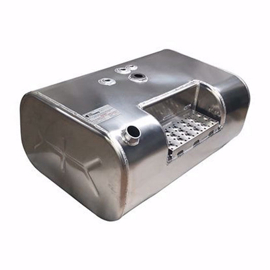 International 4700/4900 60 Gallon 15" x 25" x 37" Rectangular Fuel Tank w/ Integrated Step - Driver Side