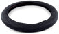 Semi Truck 18" Diamond/Black Black Stitching Steering Wheel Cover