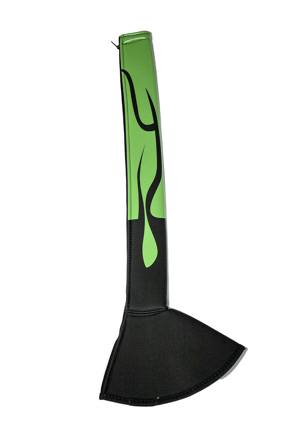 Semi Truck 30" Green Flame Vinyl Gear Shift Cover