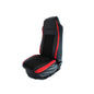 Semi Truck Universal Seat Cover - Red Fabric