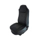 Semi Truck Universal Seat Cover Black Fabric